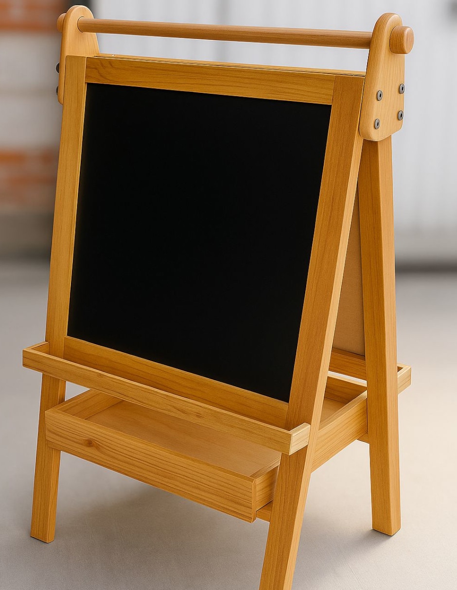 Pizarrón Cut Art KIds Montessori de madera