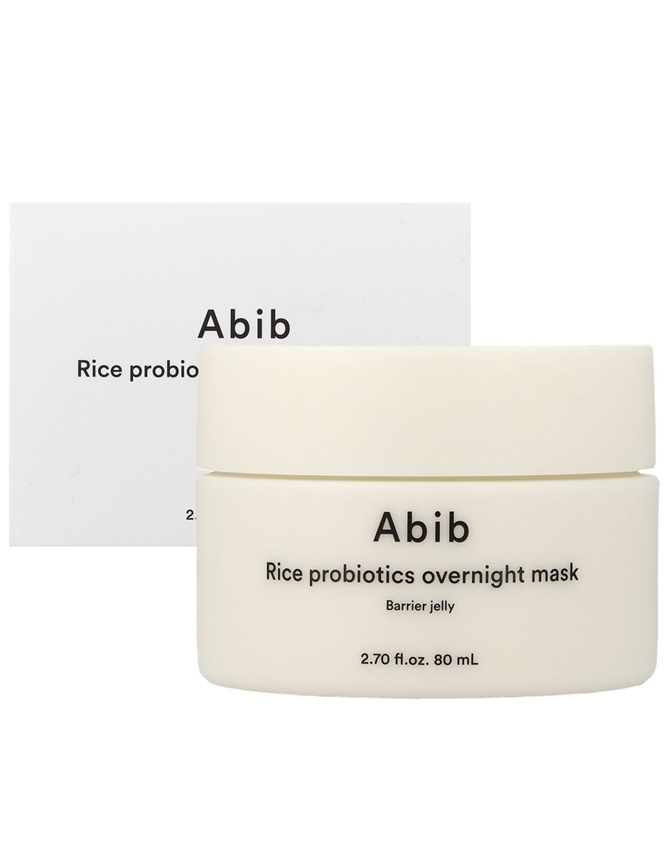 Mascarilla facial gel probiótica de arroz nocturna para calmar la piel ABIB