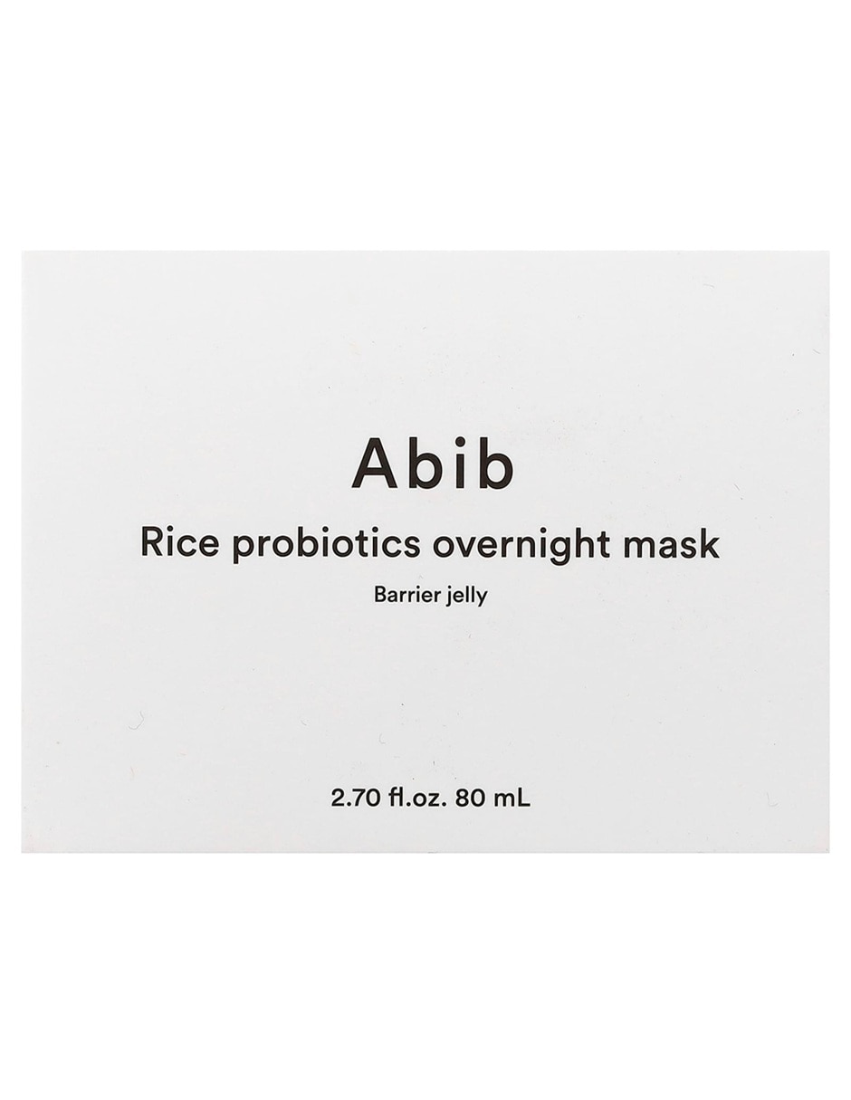 Mascarilla facial gel probiótica de arroz nocturna para calmar la piel ABIB