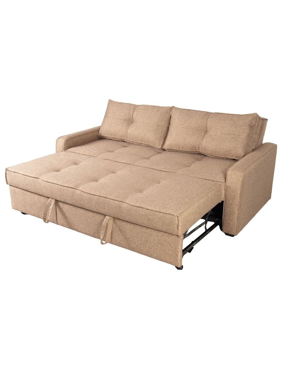 Sofá cama M & E MUEBLES Manne Queen de madera pino