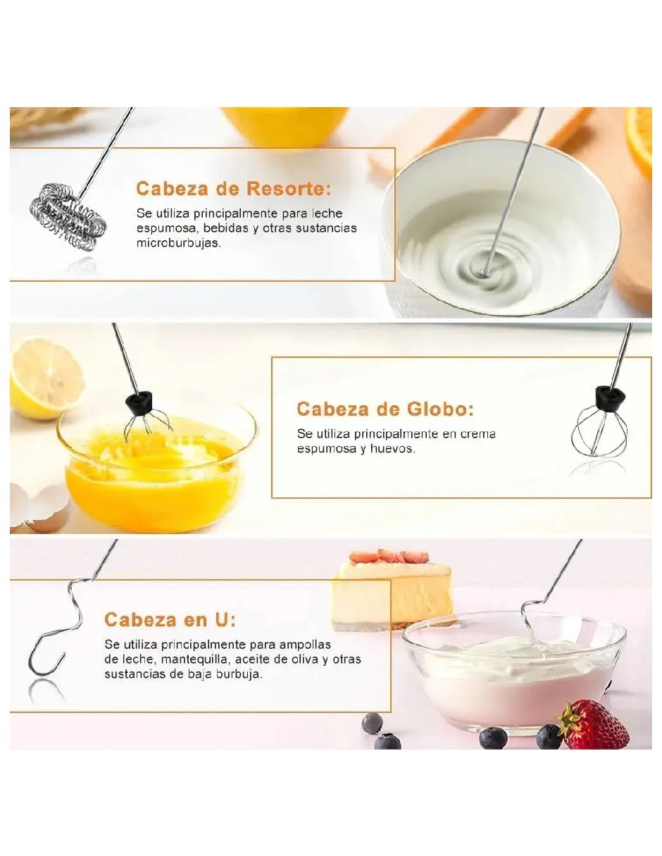 Batidor espumador Genérica