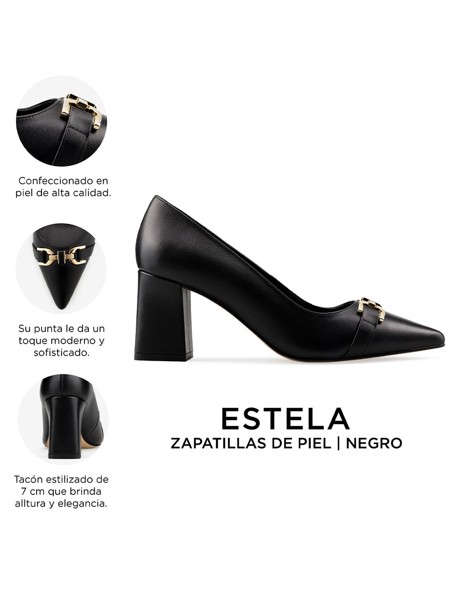 Zapatilla piel Davenia