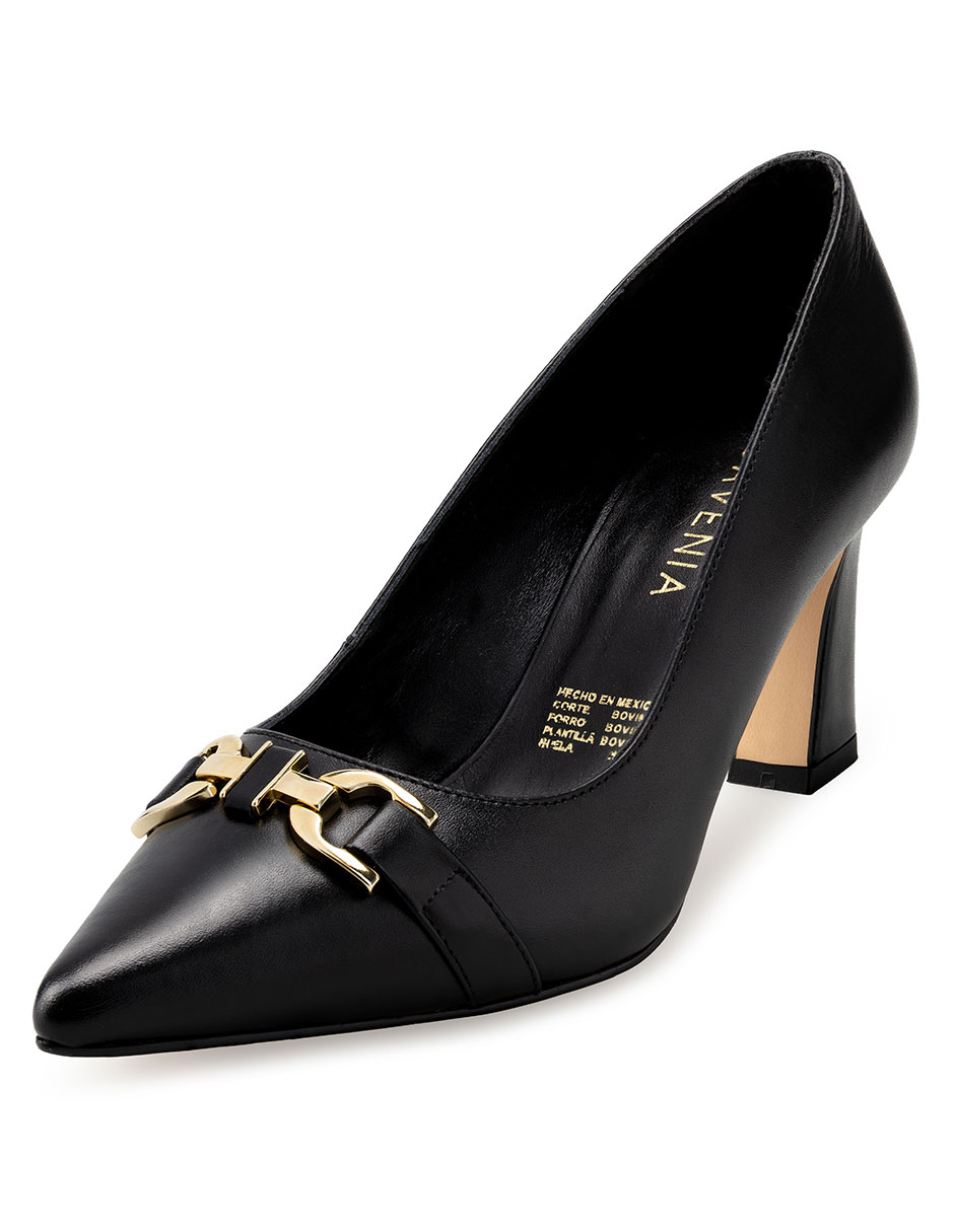 Zapatilla de piel Davenia