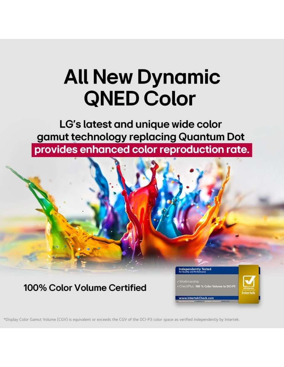 Pantalla Smart TV QNED de 4K/UHD 55QNED73ASA webos con AI Sound 6