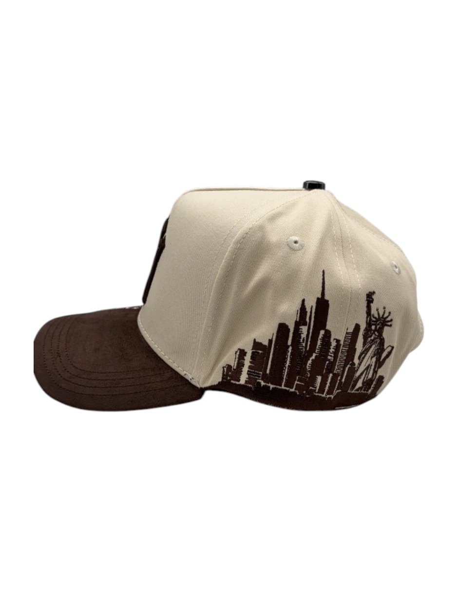 Gorra visera curva snapback casual Big Boss Sakura Tan Pink para hombre