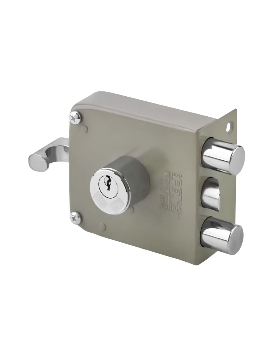 Cerradura para sobreponer Tover L-4CP de izquierda