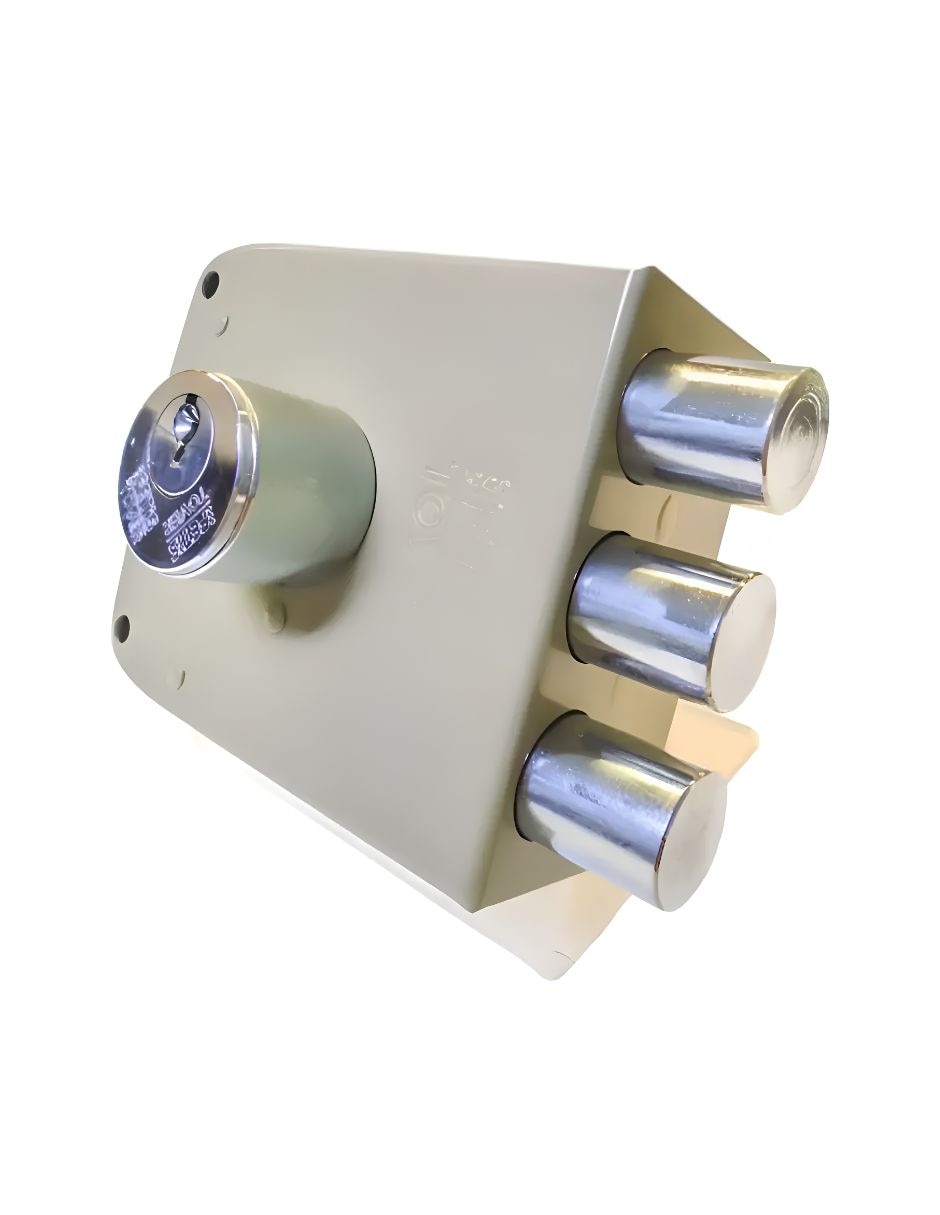 Cerradura para sobreponer Tover L-4CP de izquierda