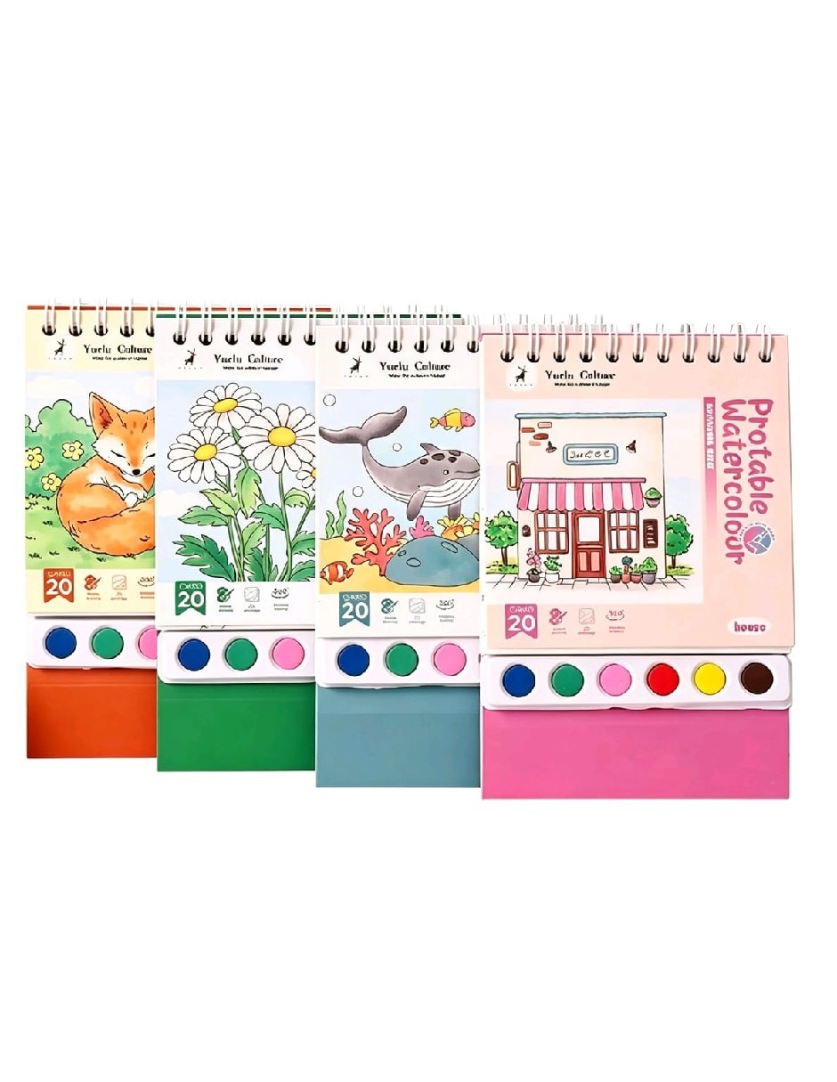Kit de mini libros para colorear