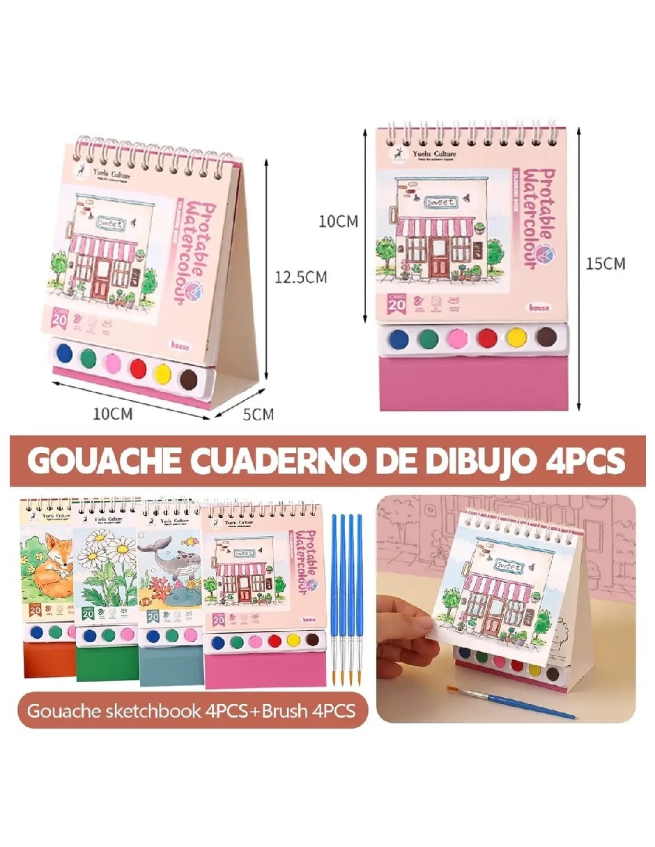 Kit de mini libros para colorear 5