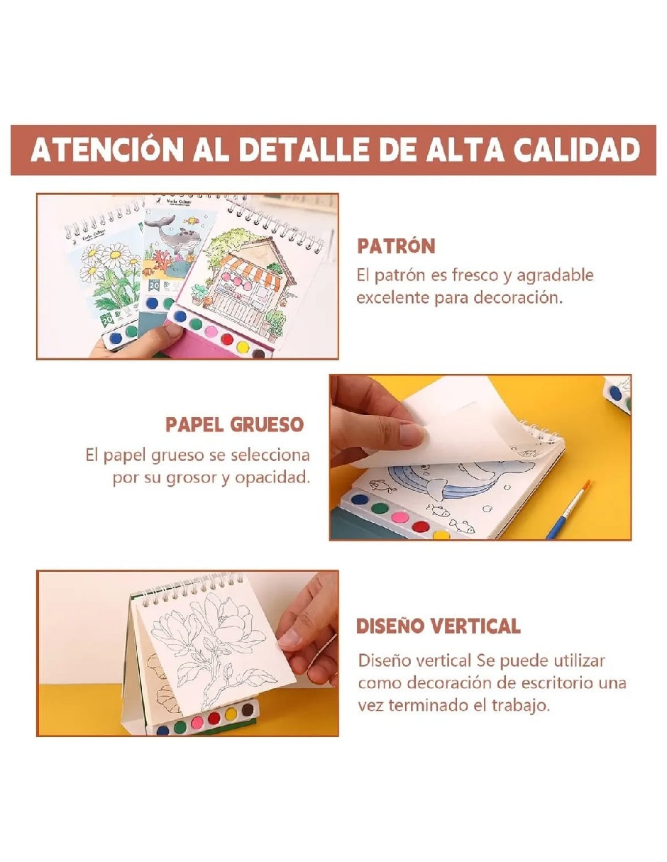 Kit de mini libros para colorear 3