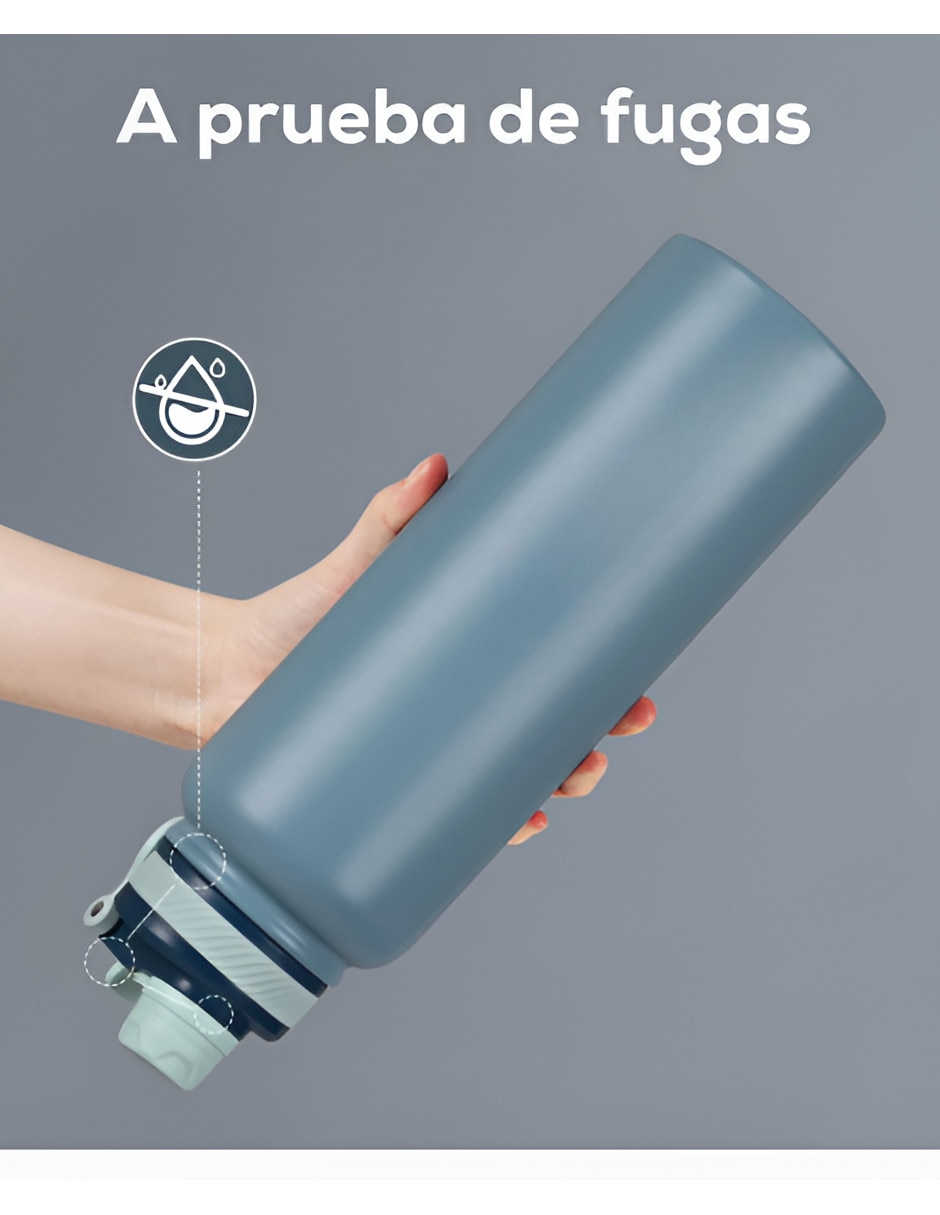 Termo de acero inoxidable con tapa rosca 946 ml 2