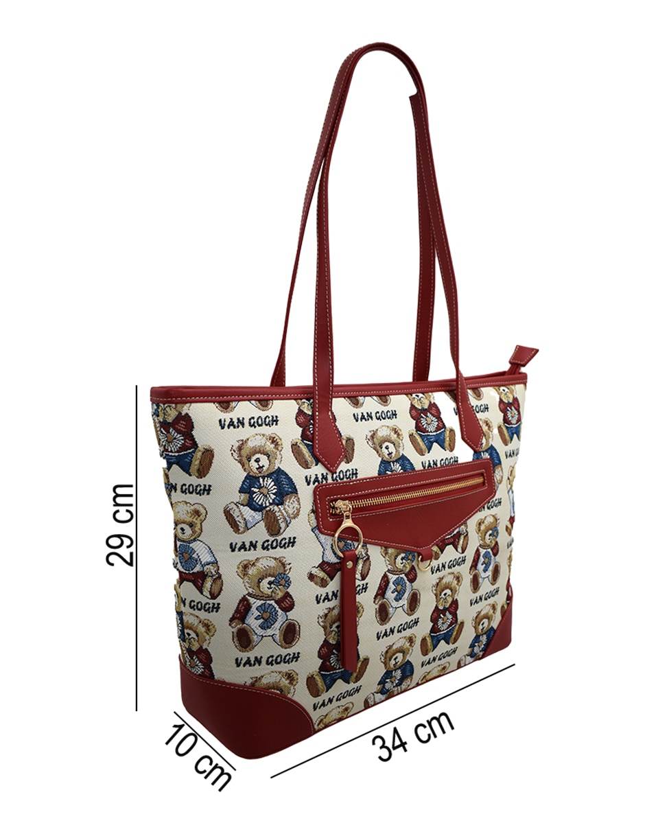 Bolsa Tote Henney Bear V081 Camomile para mujer