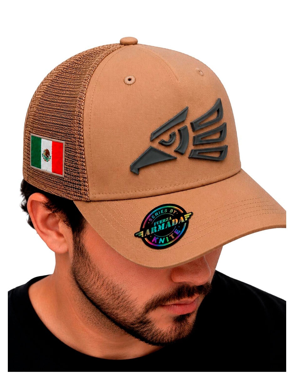 Gorra visera curva snapback casual Knite México para hombre