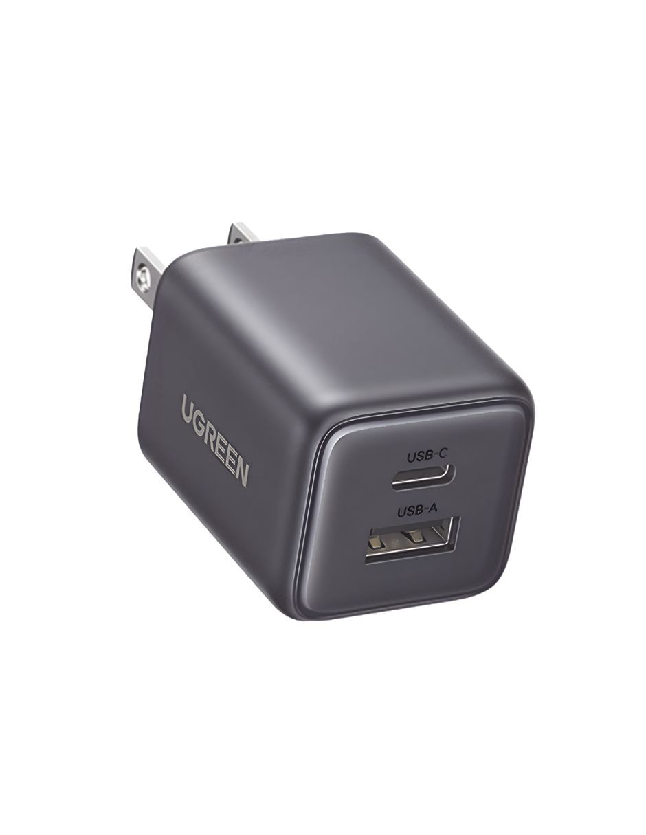 Cargador de pared de 20 W USB tipo A + USB tipo C rápido Cargador de pared de 20 W USB tipo A + USB tipo C rápido