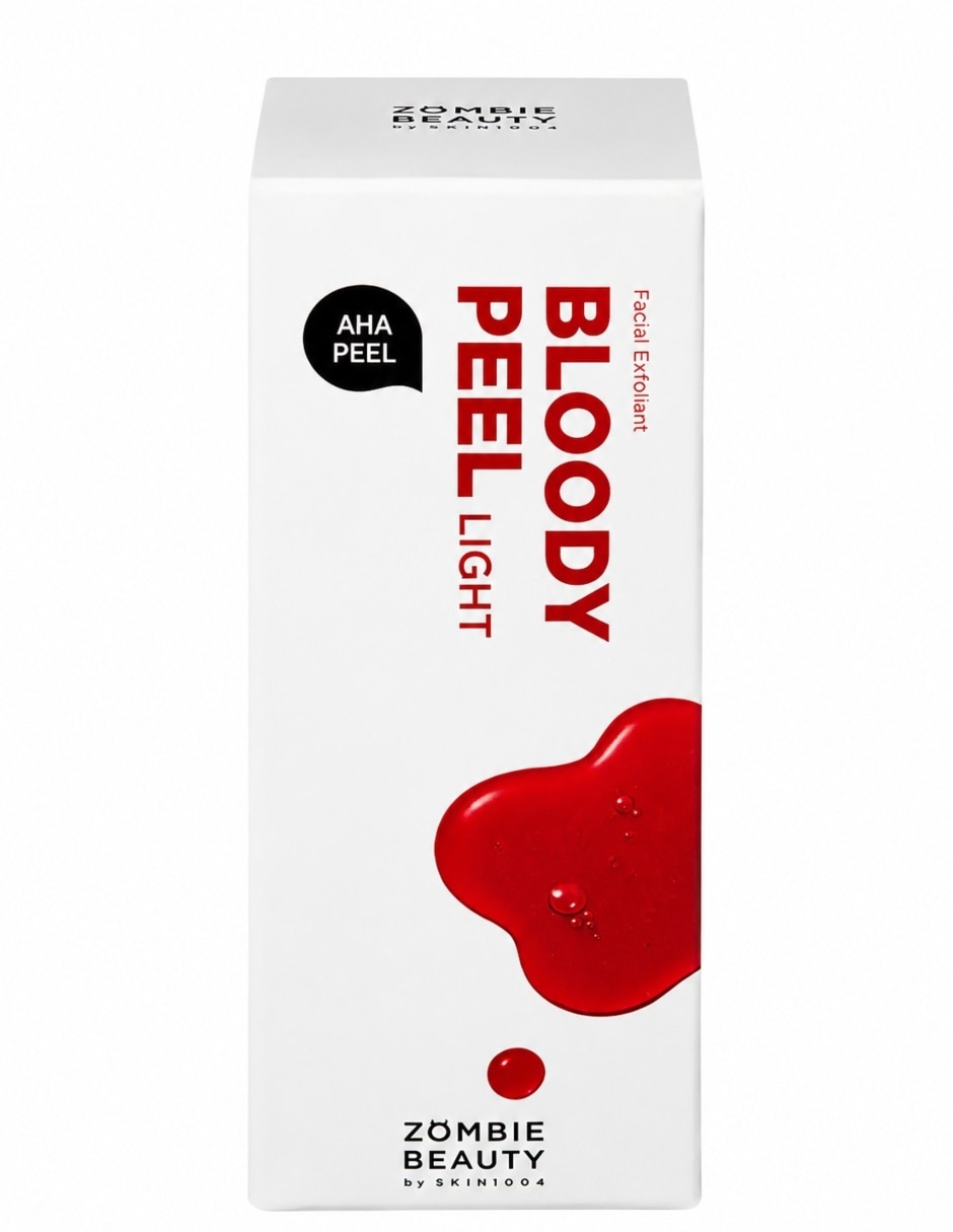 Exfoliante facial zombie beauty bloody peel Skin1004 para piel normal y grasa