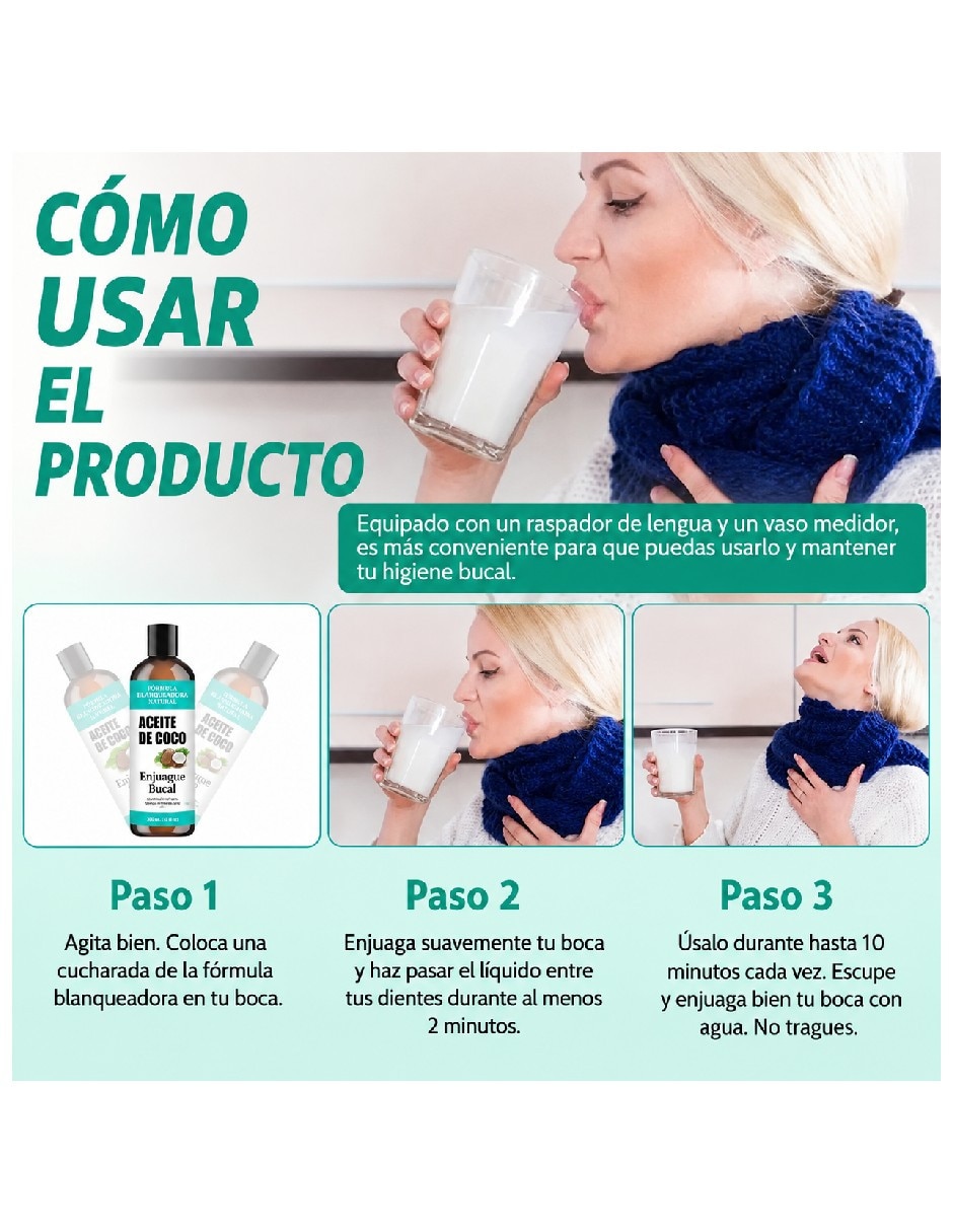 Enjuague bucal Genérica sabor menta de 200 ml