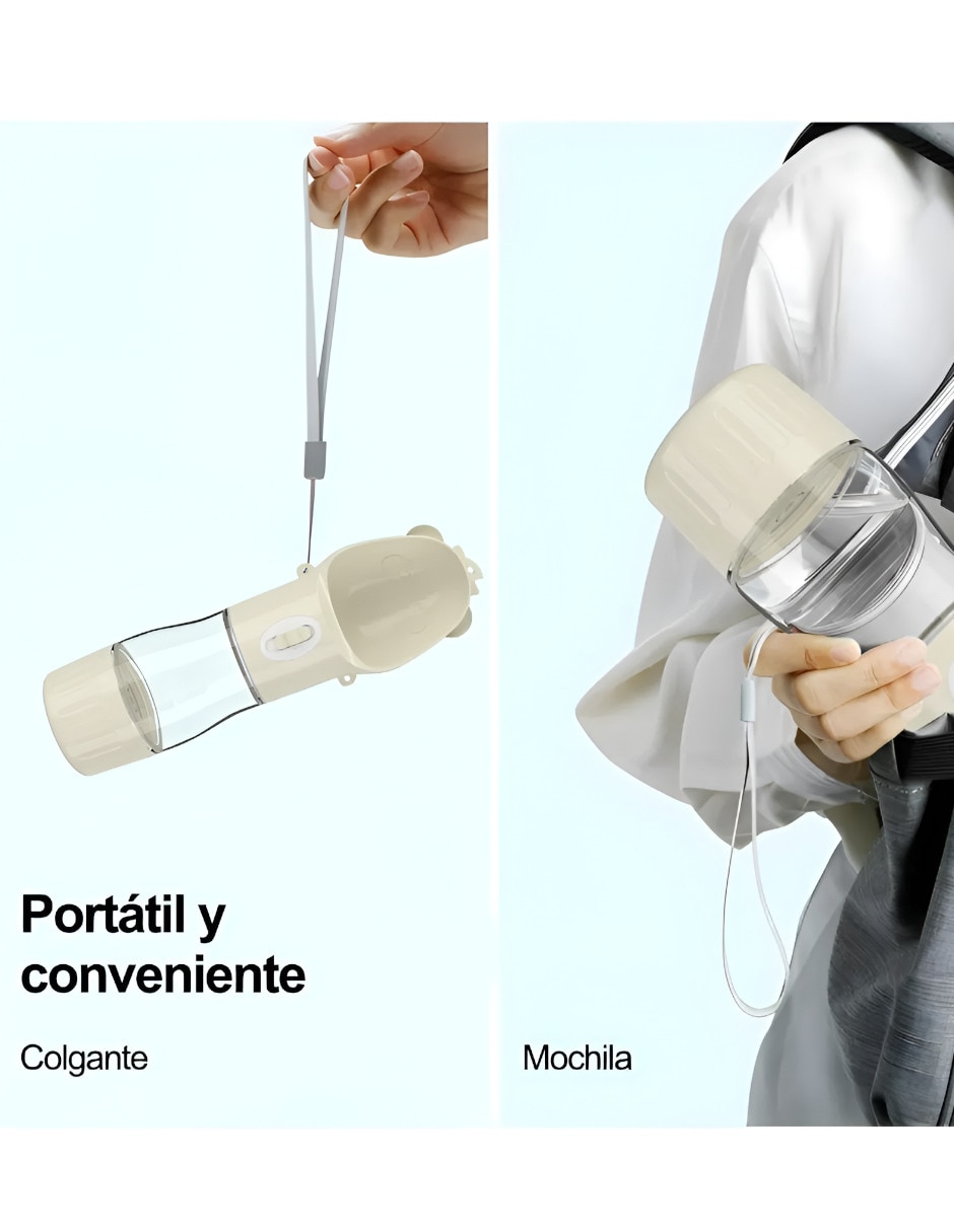 Bebedero transparente para perro y gato Xtellar 400 ml
