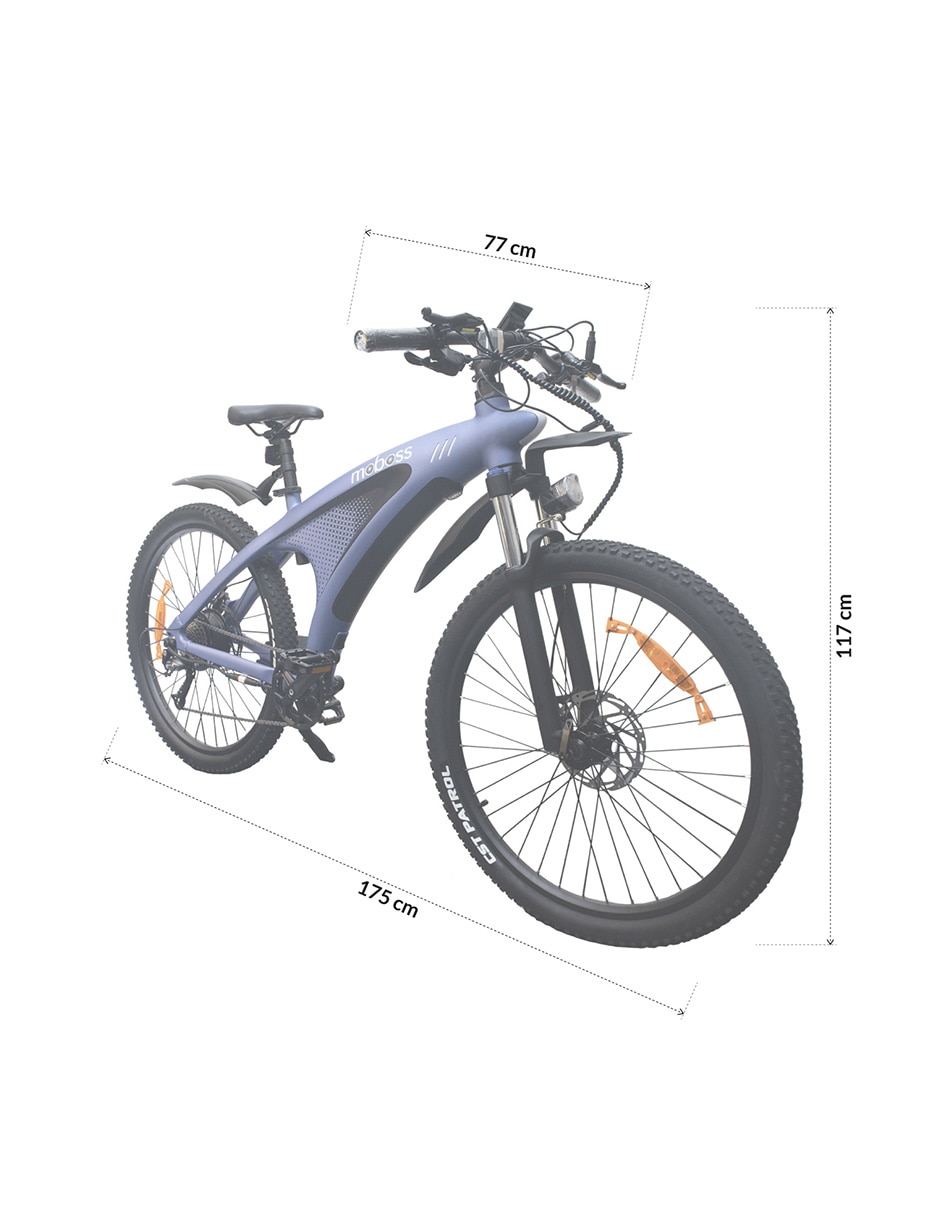 Bicicleta eléctrica q5 urbana rodada 27.5 9