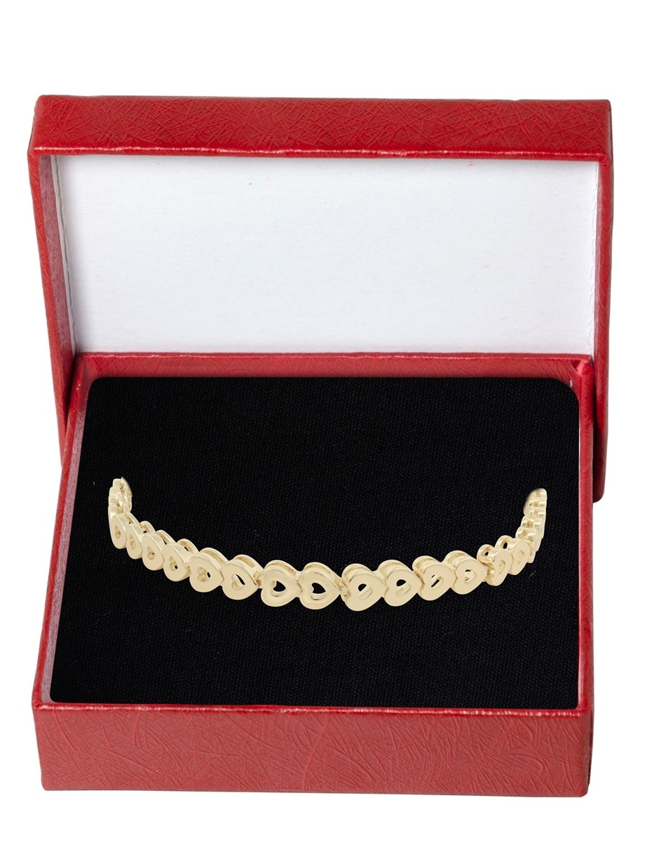 Pulsera Horoz 18 K con acabado chapa de oro