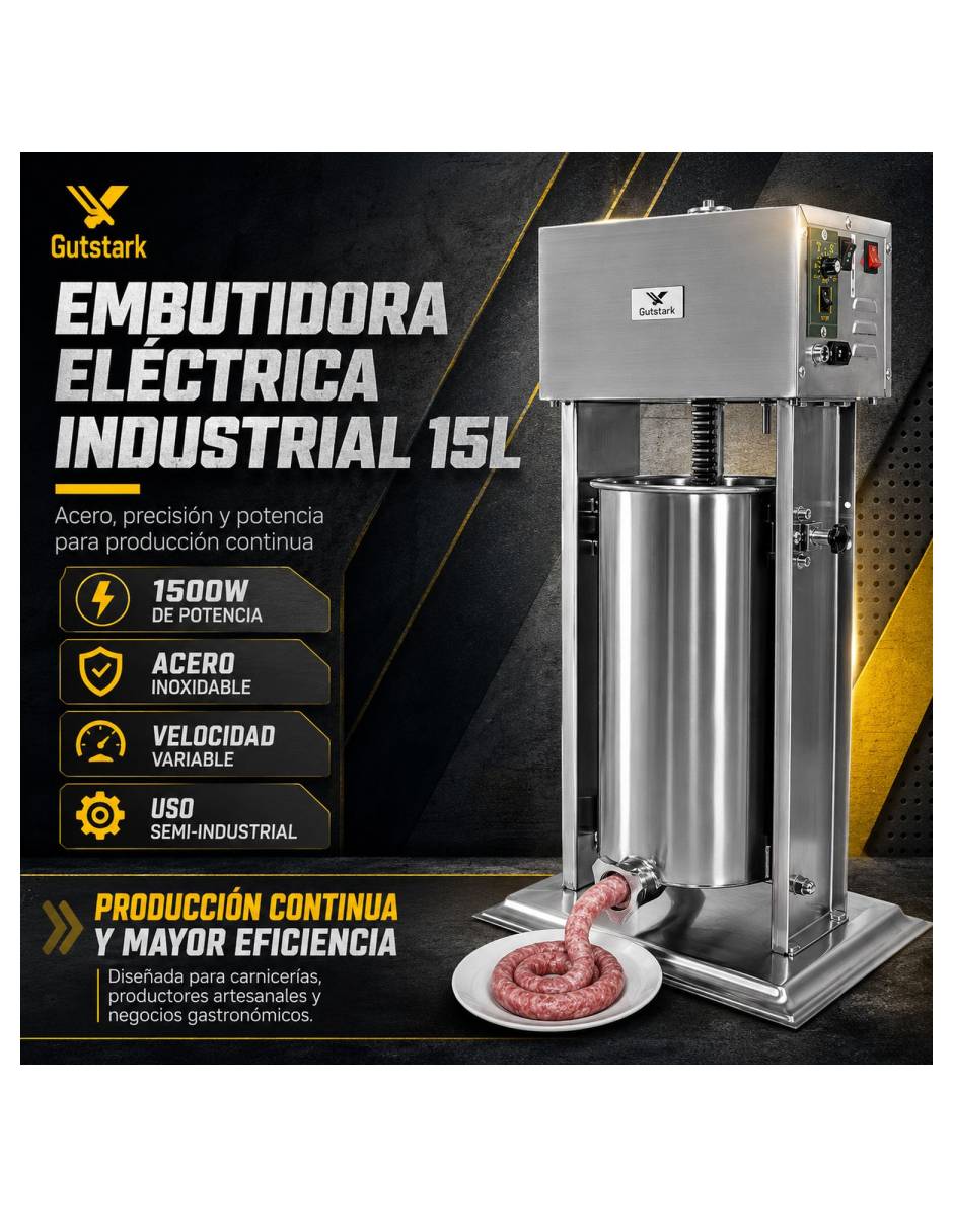 Embutidora eléctrico 12 L 2