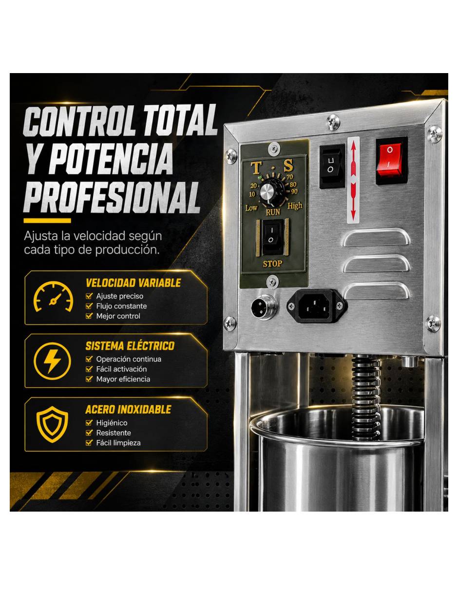 Embutidora eléctrico 12 L 3