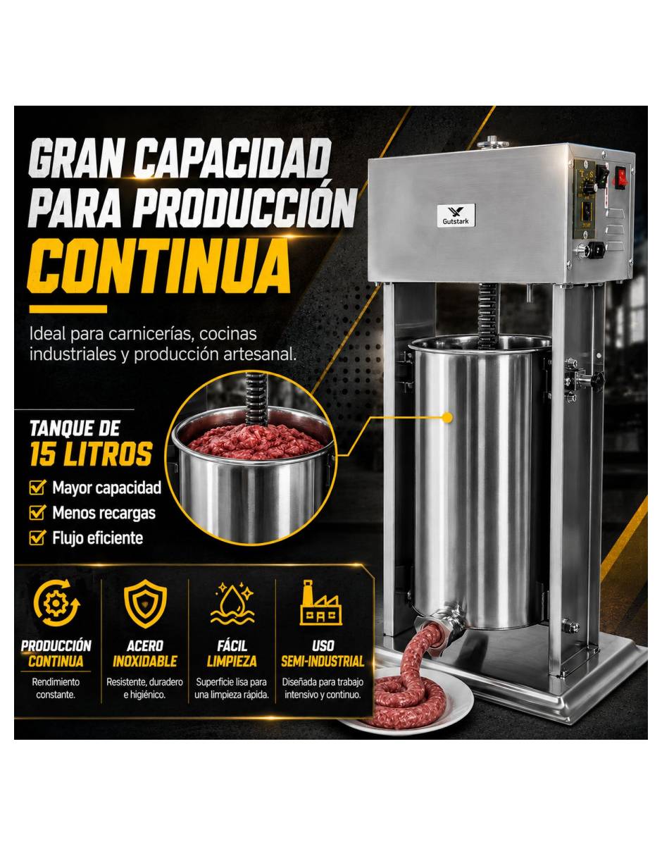 Embutidora eléctrico 12 L 5