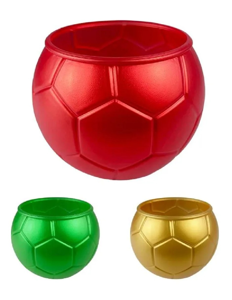 Set botanero fútbol de plástico