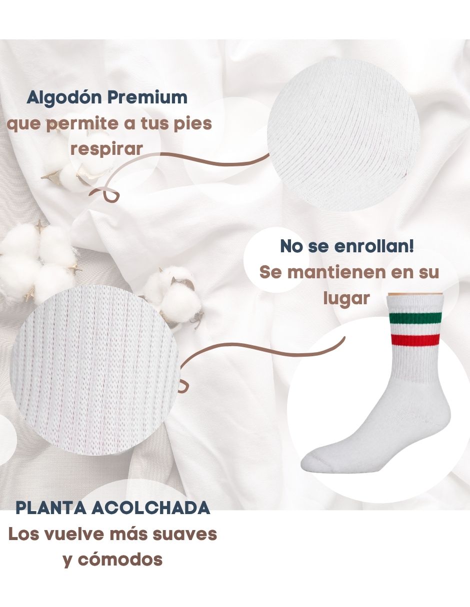 Calcetín comfort para hombre 6 pares 4
