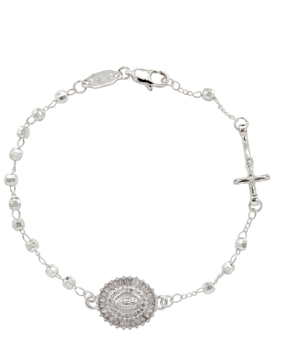 Pulsera 18 k con acabado