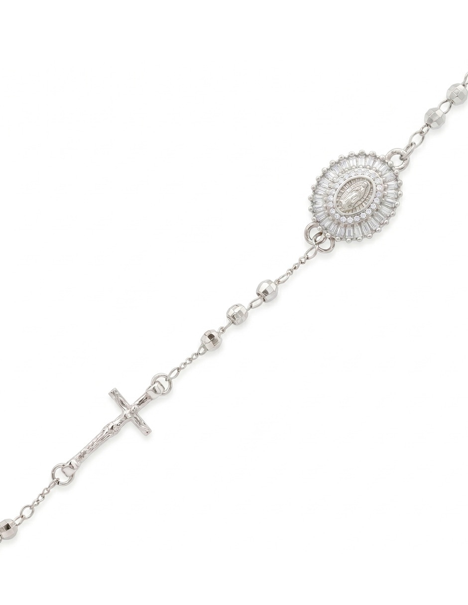 Pulsera horoz 18 k con acabado