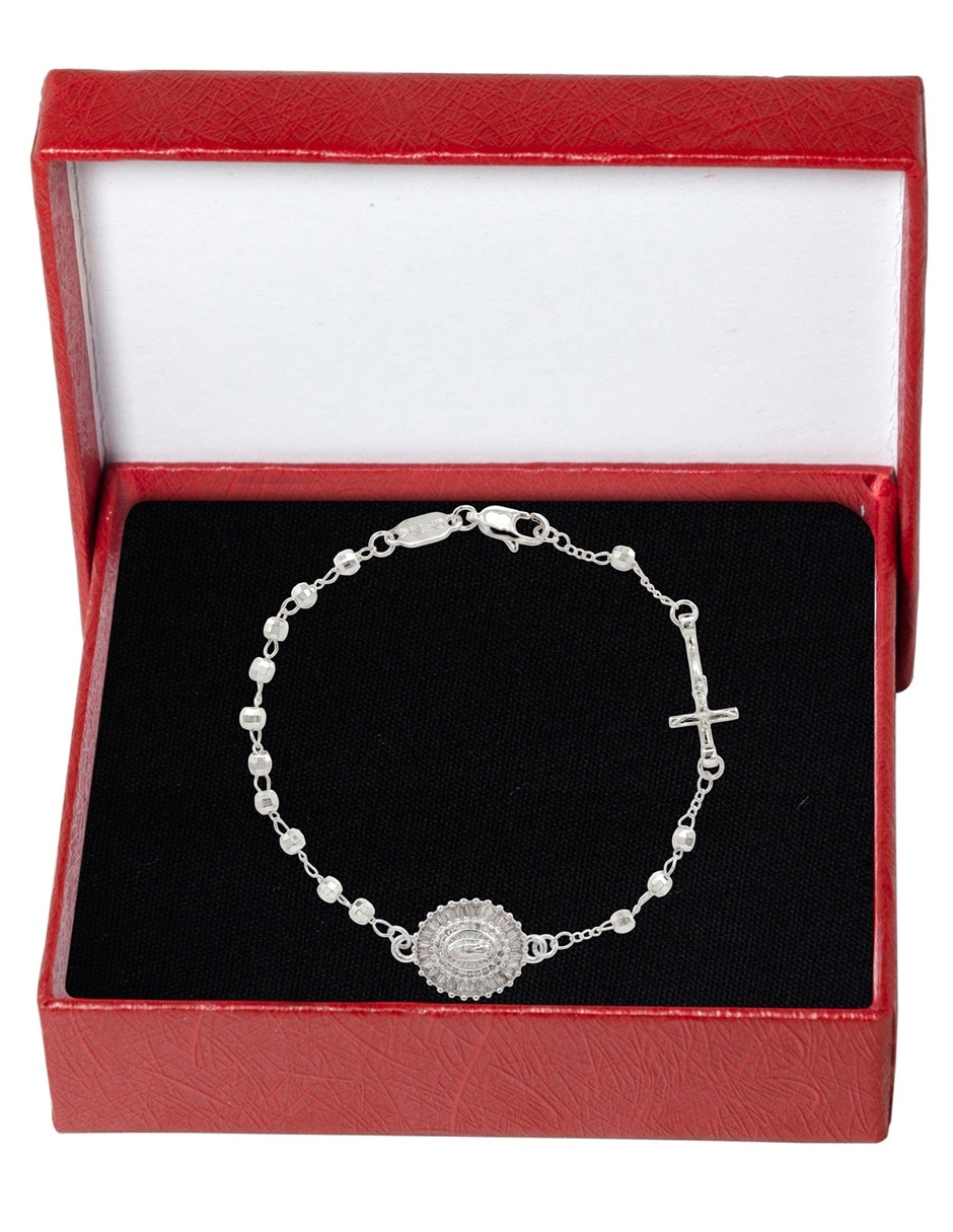 Pulsera horoz 18 k con acabado