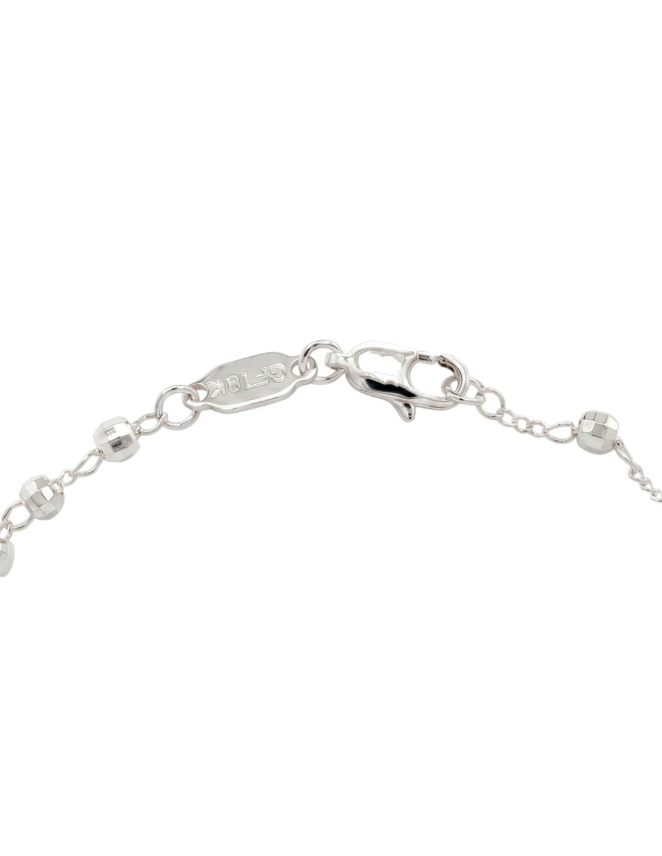 Pulsera horoz 18 k con acabado