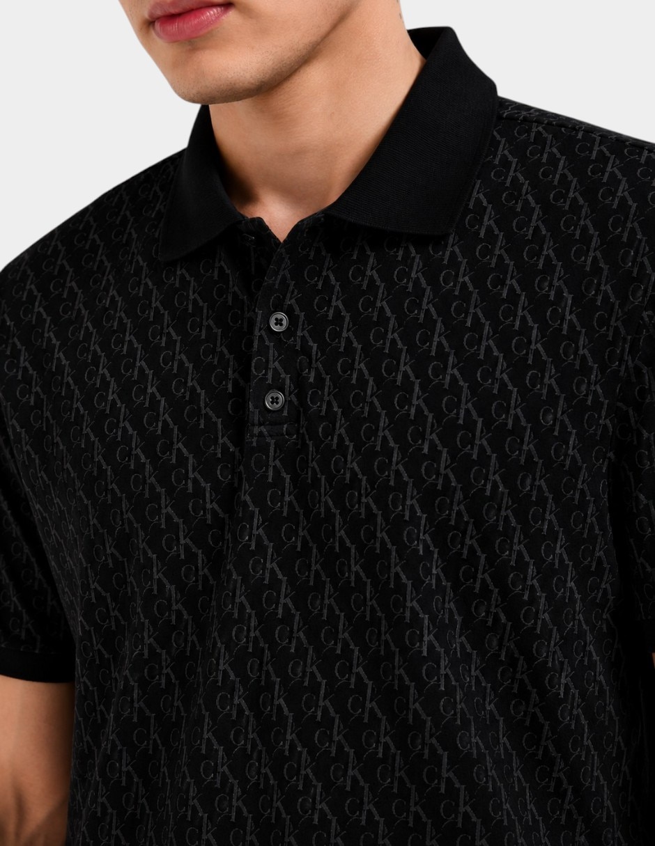 Playera calvin klein cuello polo para hombre