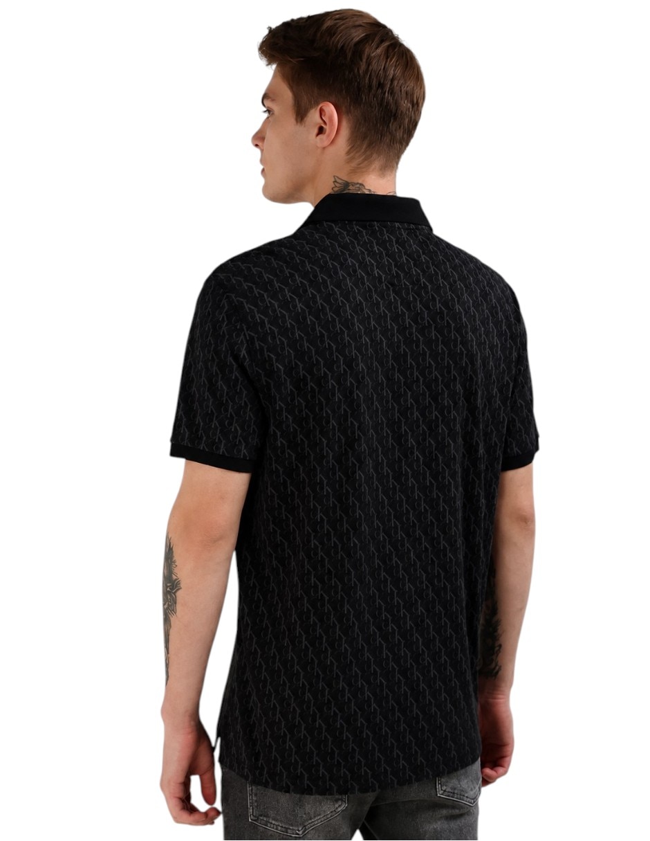 Playera calvin klein cuello polo para hombre