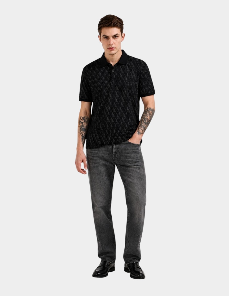 Playera calvin klein cuello polo para hombre