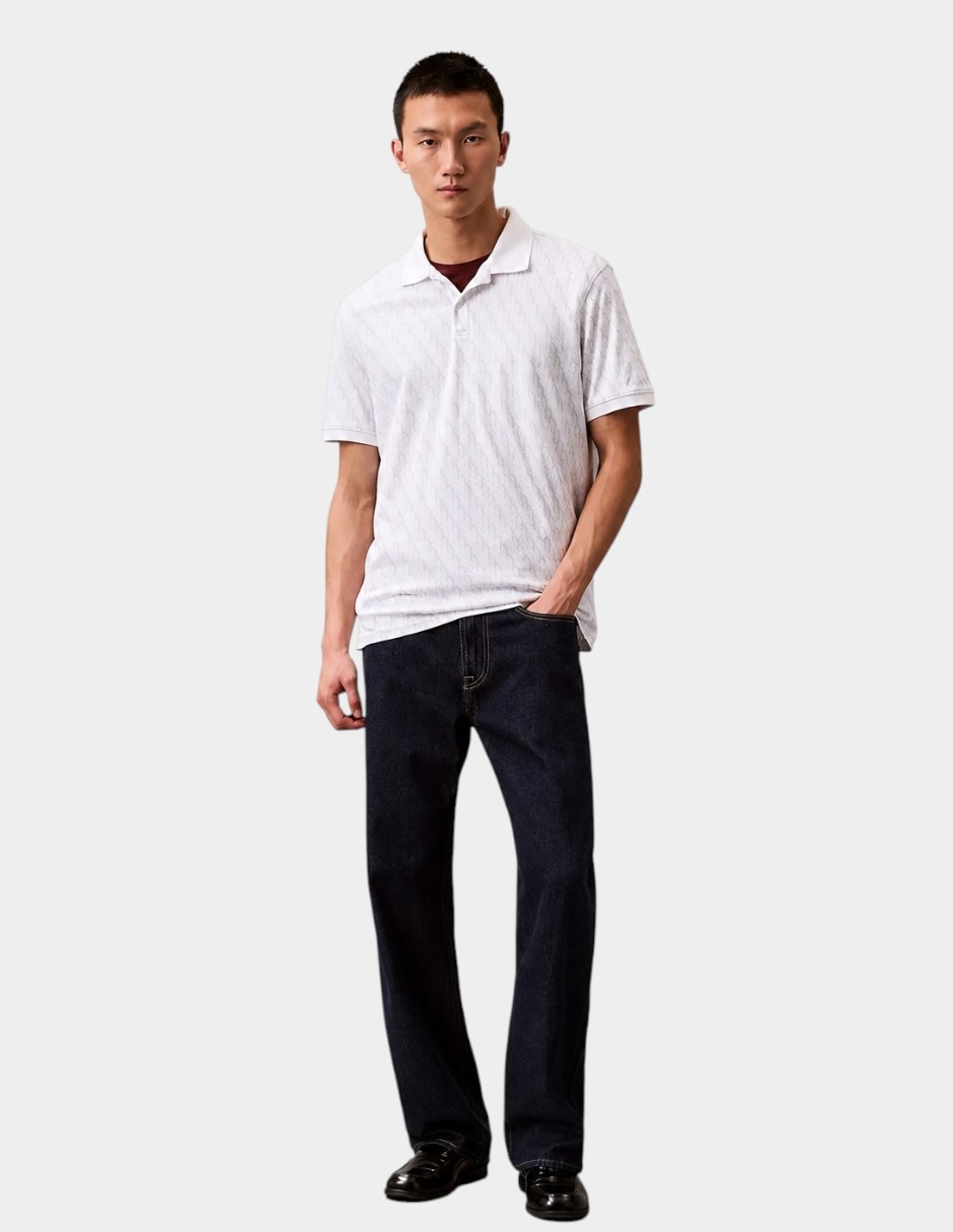 Playera calvin klein cuello polo para hombre