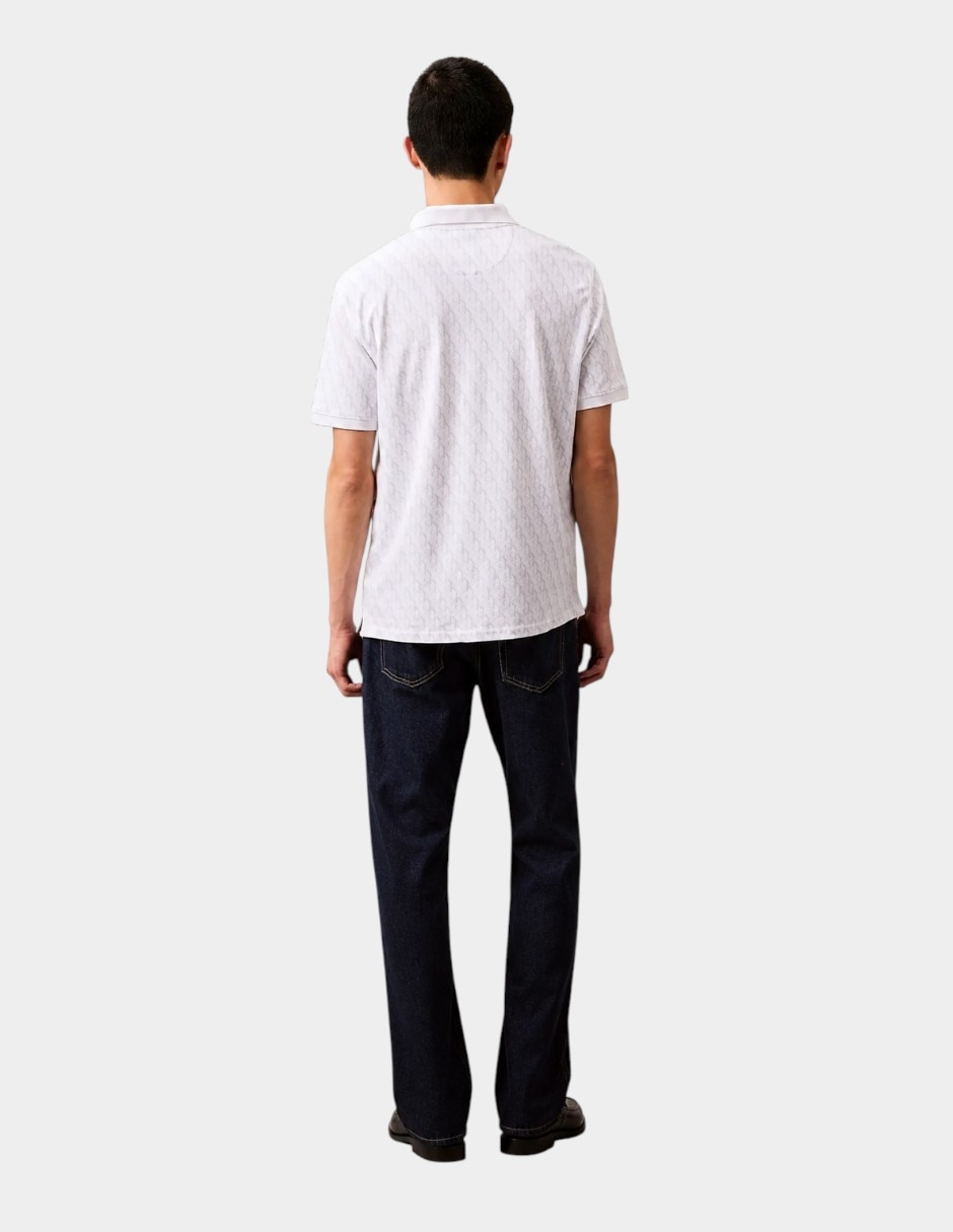 Playera calvin klein cuello polo para hombre