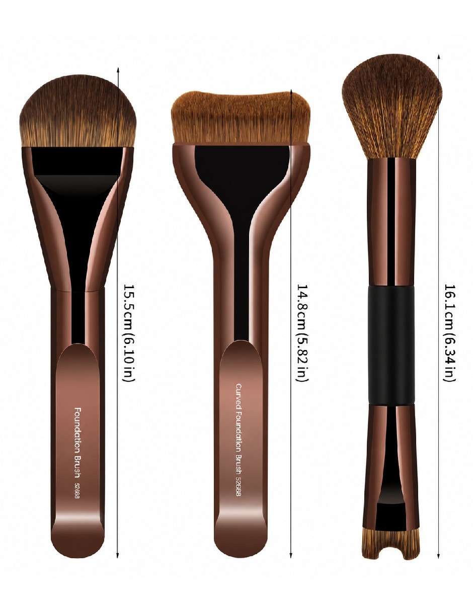Set de brochas Genérica de maquillaje