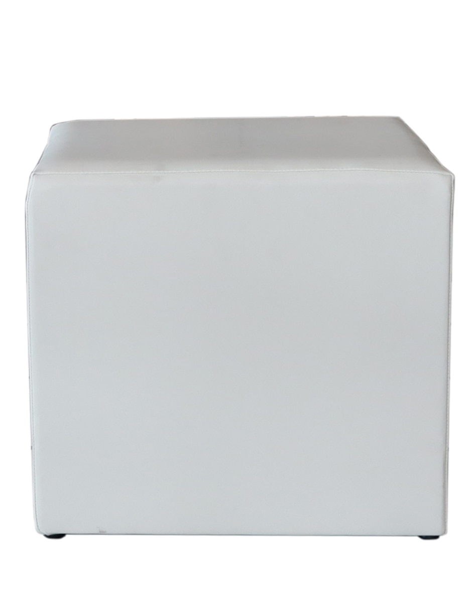 Taburete cuadrado de vinil 2