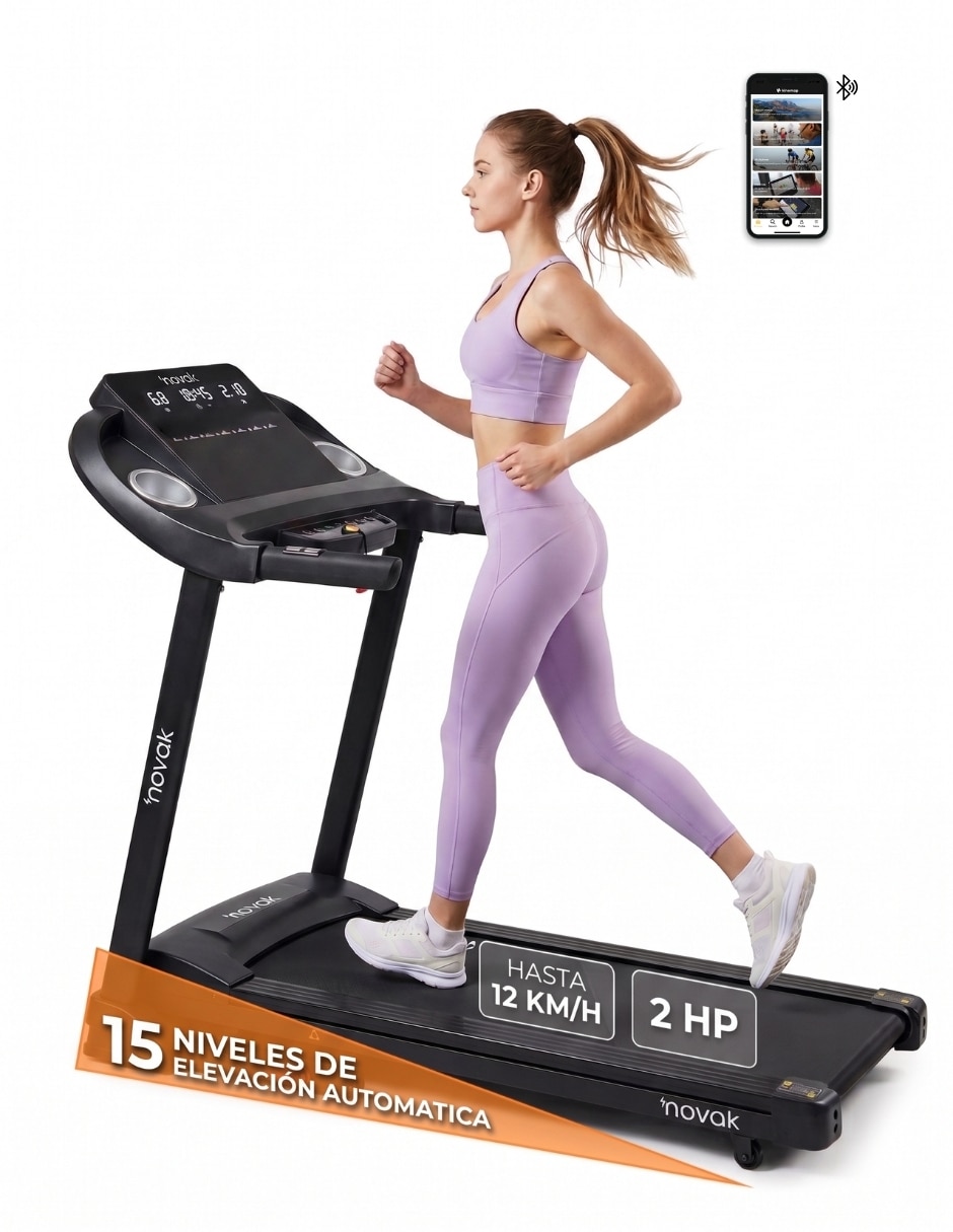Caminadora profesional Novak Pro novak pro elemental plegable