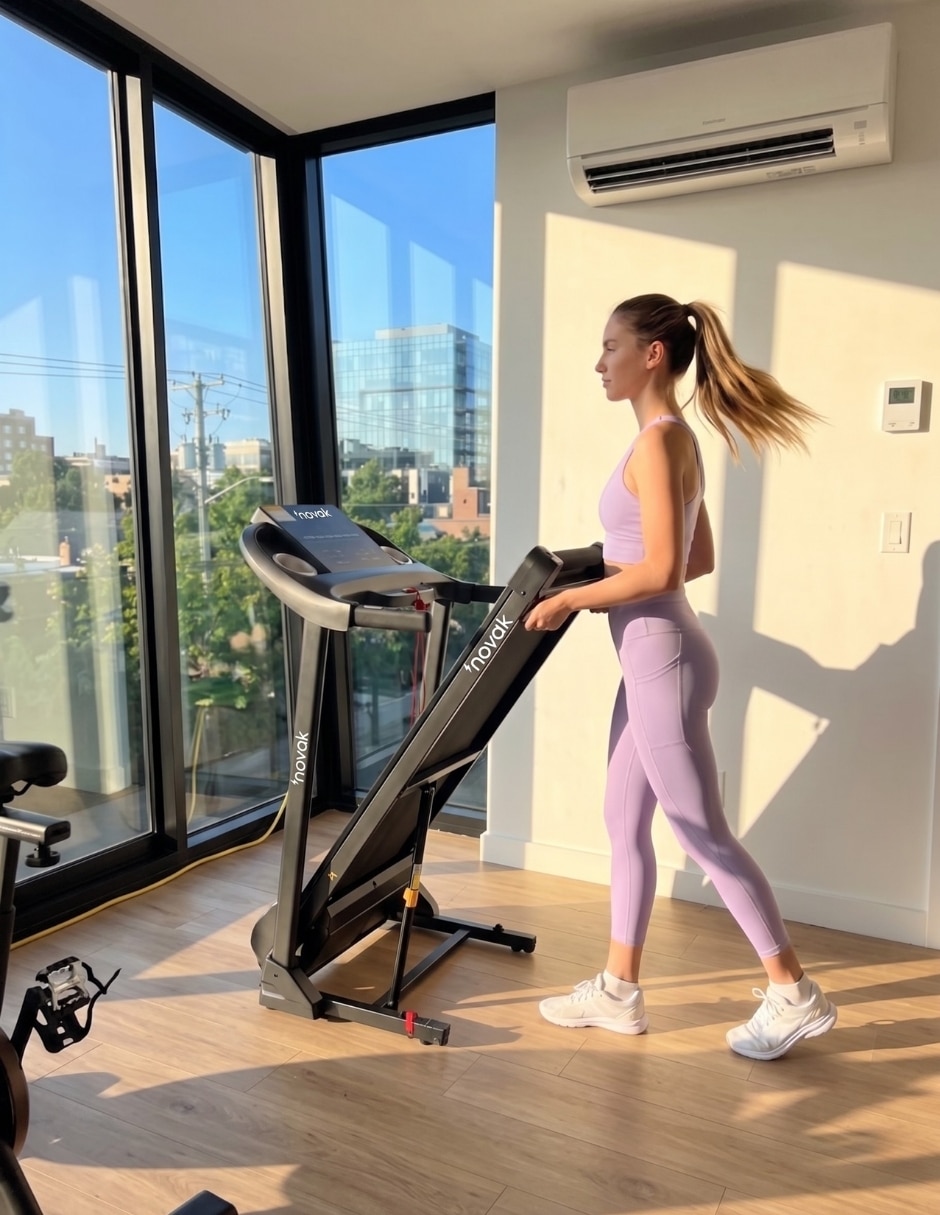 Caminadora profesional Novak Pro novak pro elemental plegable