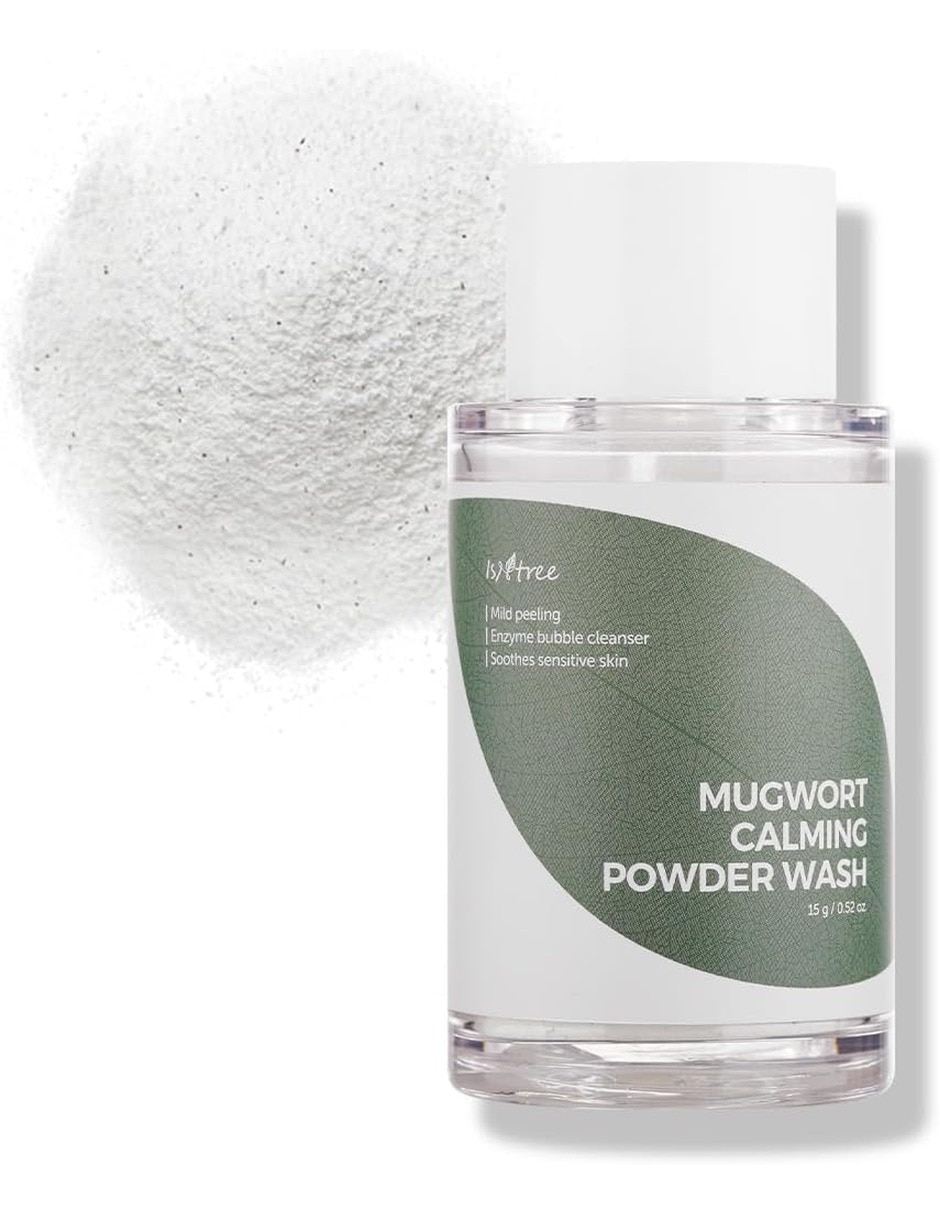 Jabón exfoliante spot saver mugwort powder wash 15 g mugwort calming Isntree