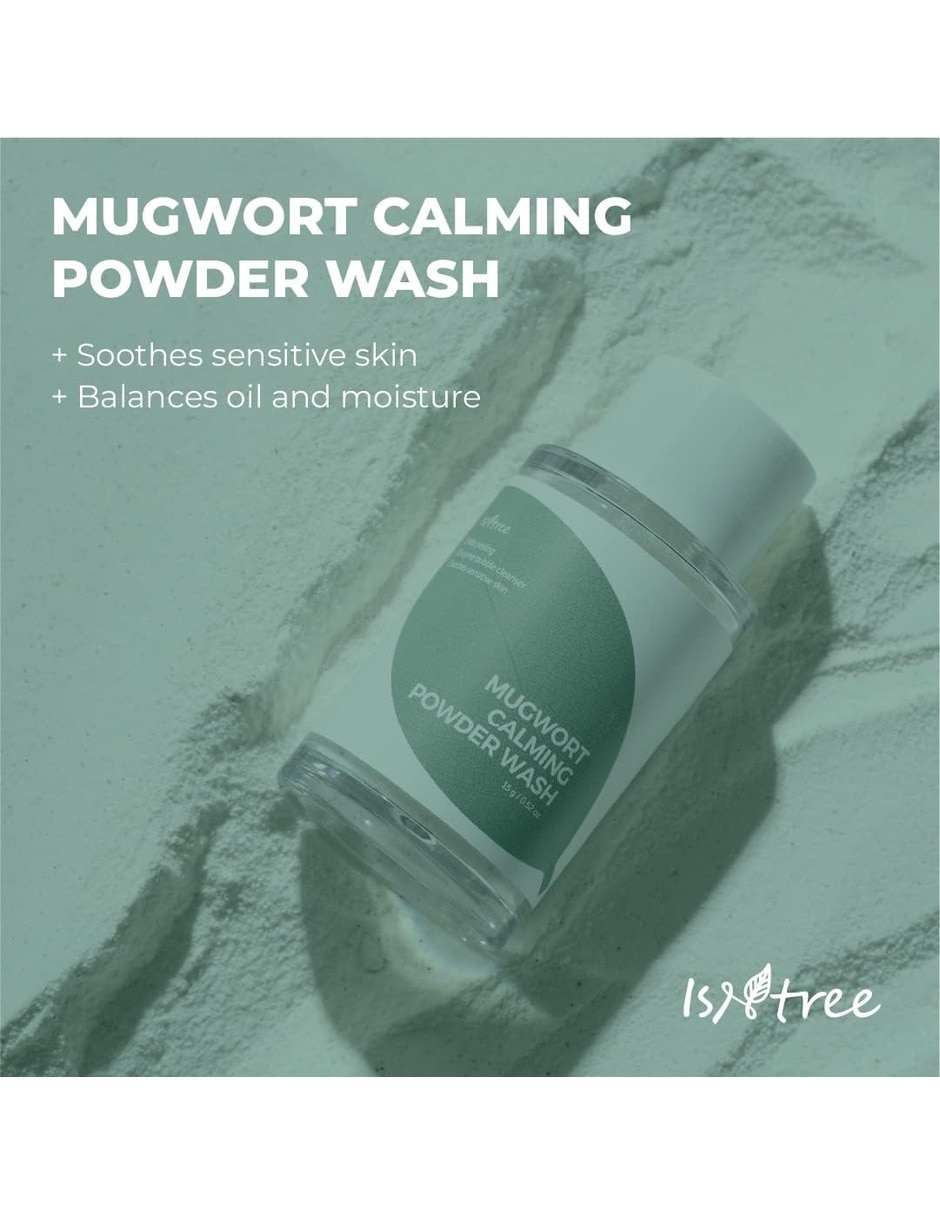 Jabón exfoliante isntree spot saver mugwort powder wash 15 g mugwort calming Isntree