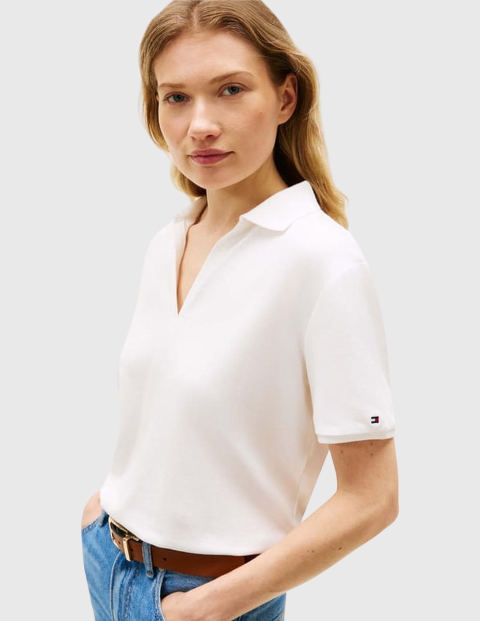 Playera tipo polo para mujer 2