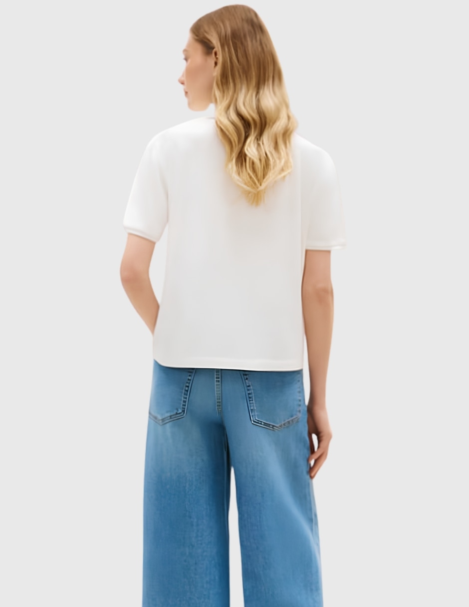 Playera tipo polo para mujer 3