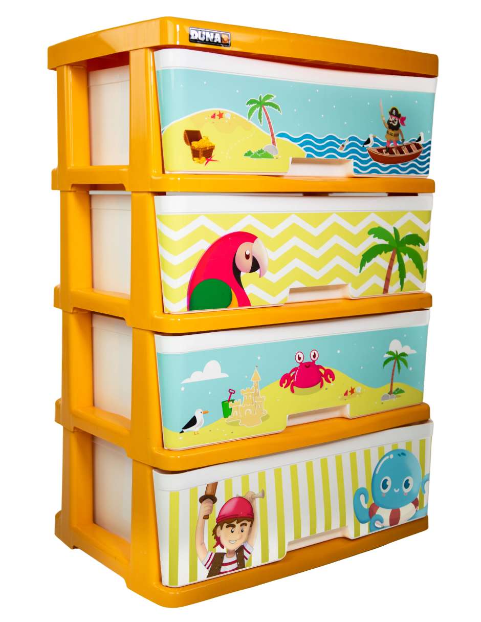 Cajonera armable de plástico 5
