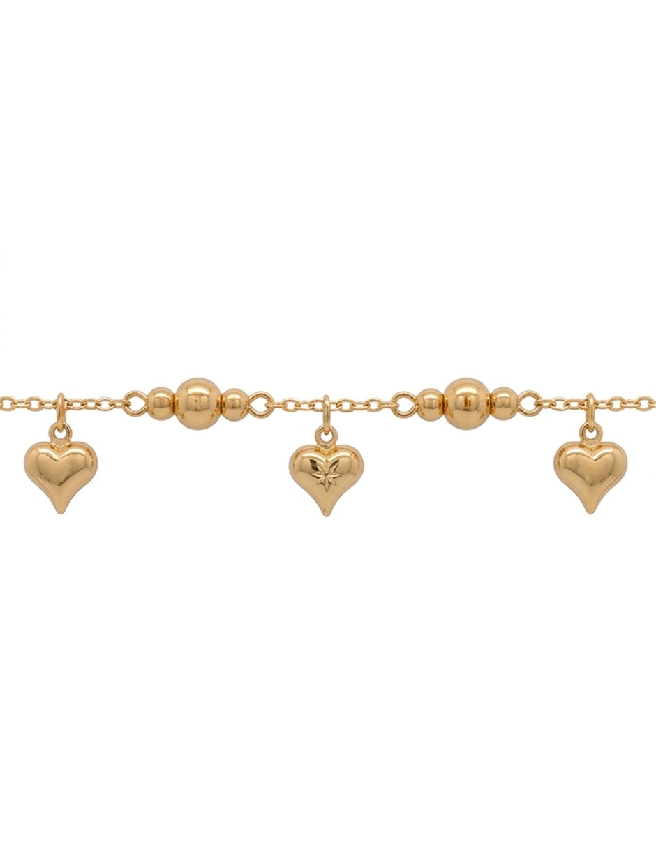 Gargantilla de corazón horoz 18 k