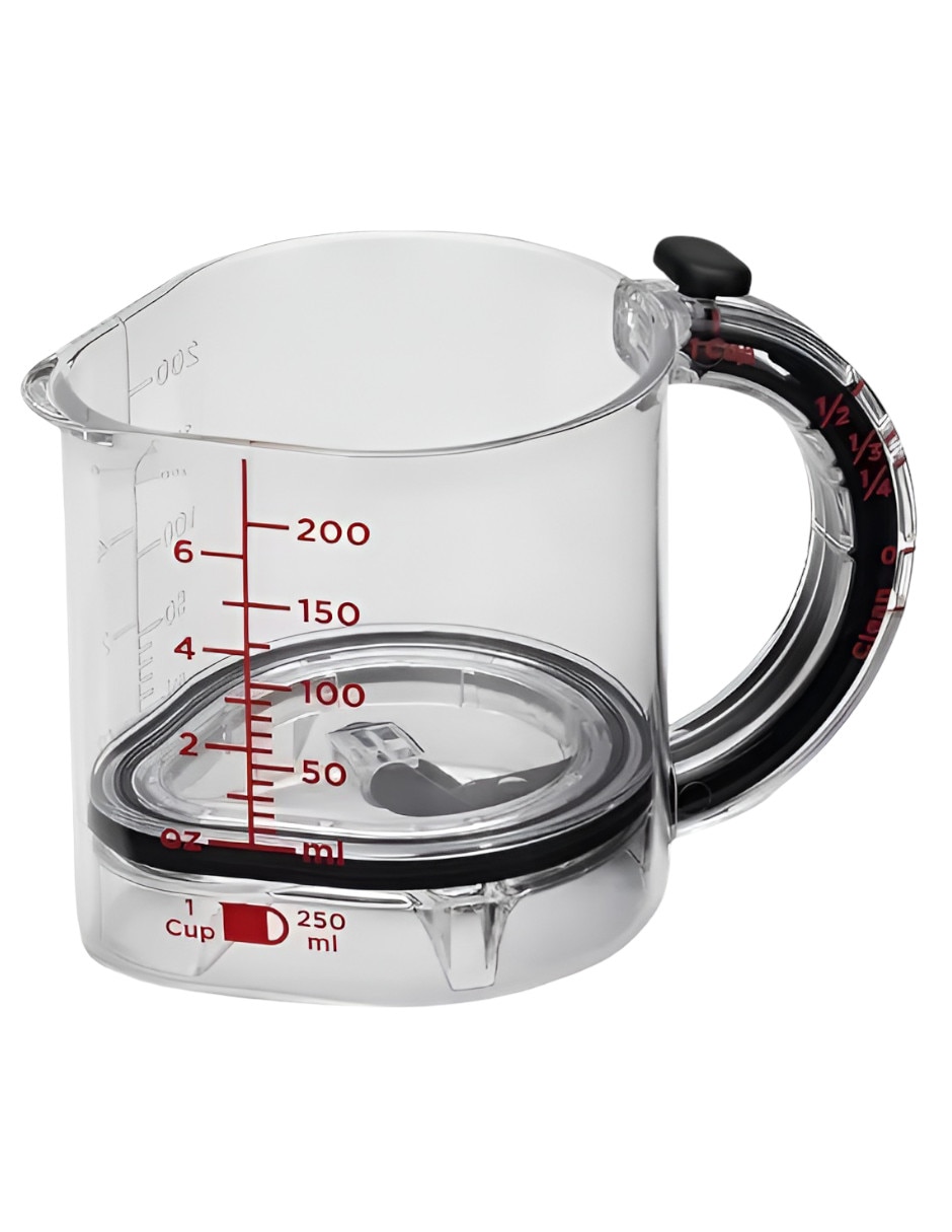 Taza medidora Xtellar de vidrio