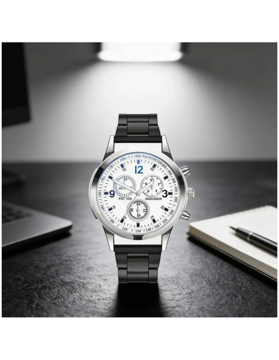 Set reloj para hombre reloj y pulsera 2