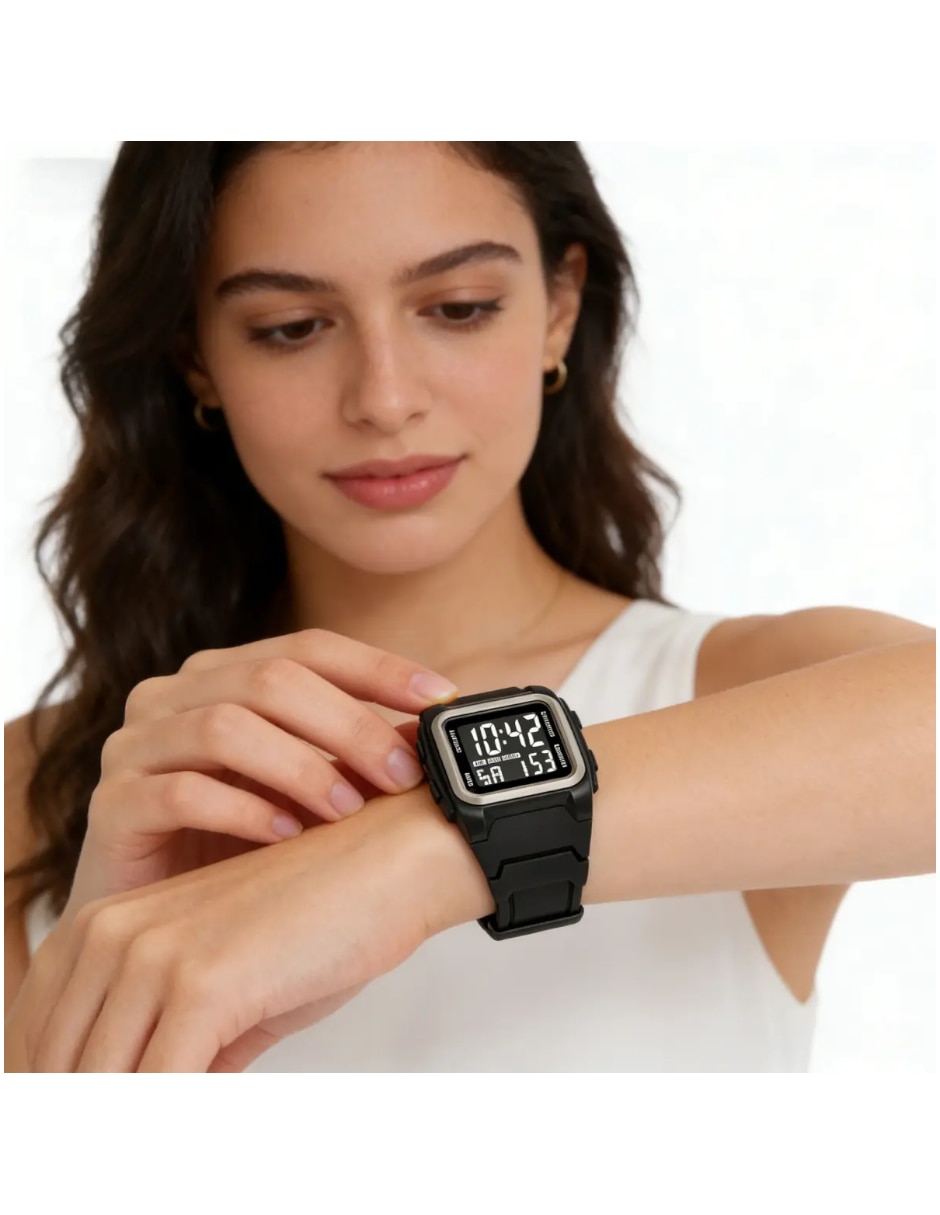 Reloj pulsera unisex reloj digital 3